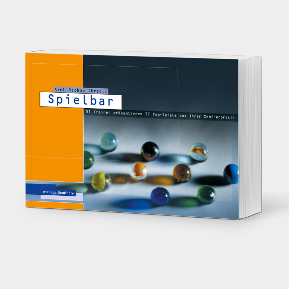 Covergestaltung und Innenlayout für das Buch - Spielbar - für den Verlag managerSeminare