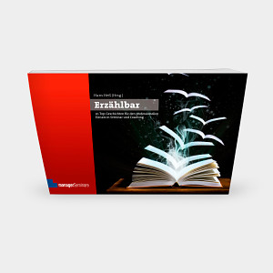 Covergestaltung ür das Buch - Erzählbar - für den Verlag managerSeminare